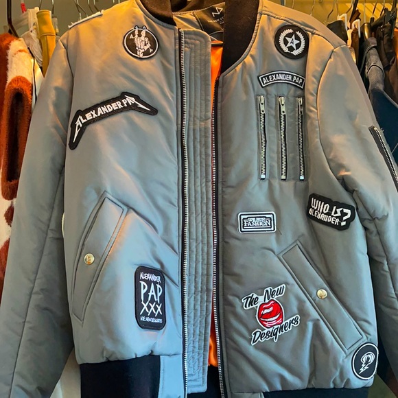 alexander pap bomber jacket